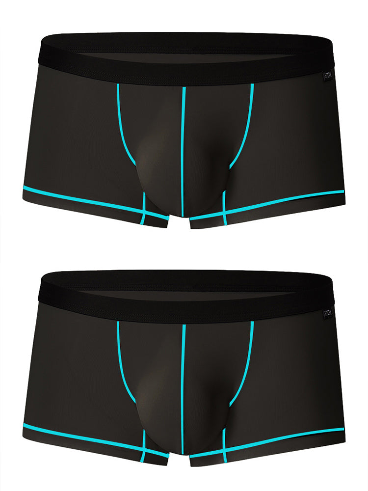 Men's U Convex Cool High Elastic Fabric Trunks