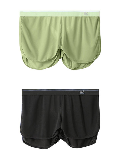 2 Pack Men's Separate Support Pouch Boxers