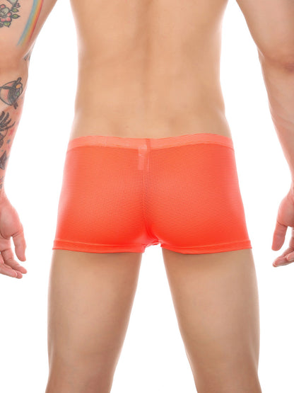 Men's Big Pouch U-convex Trunks with Fly