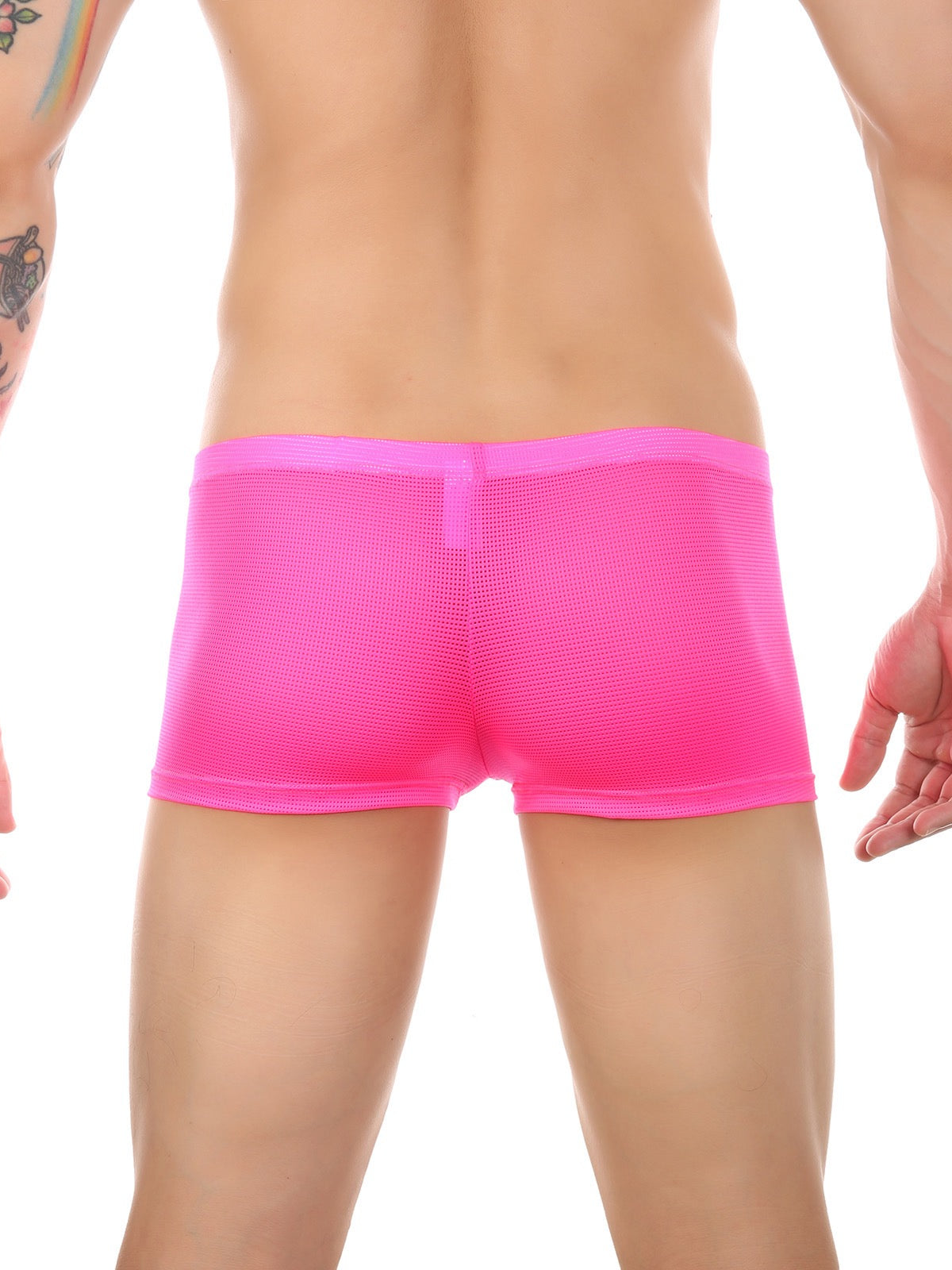 Men's Big Pouch U-convex Trunks with Fly