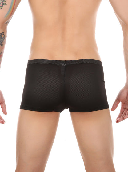 Men's Big Pouch U-convex Trunks with Fly