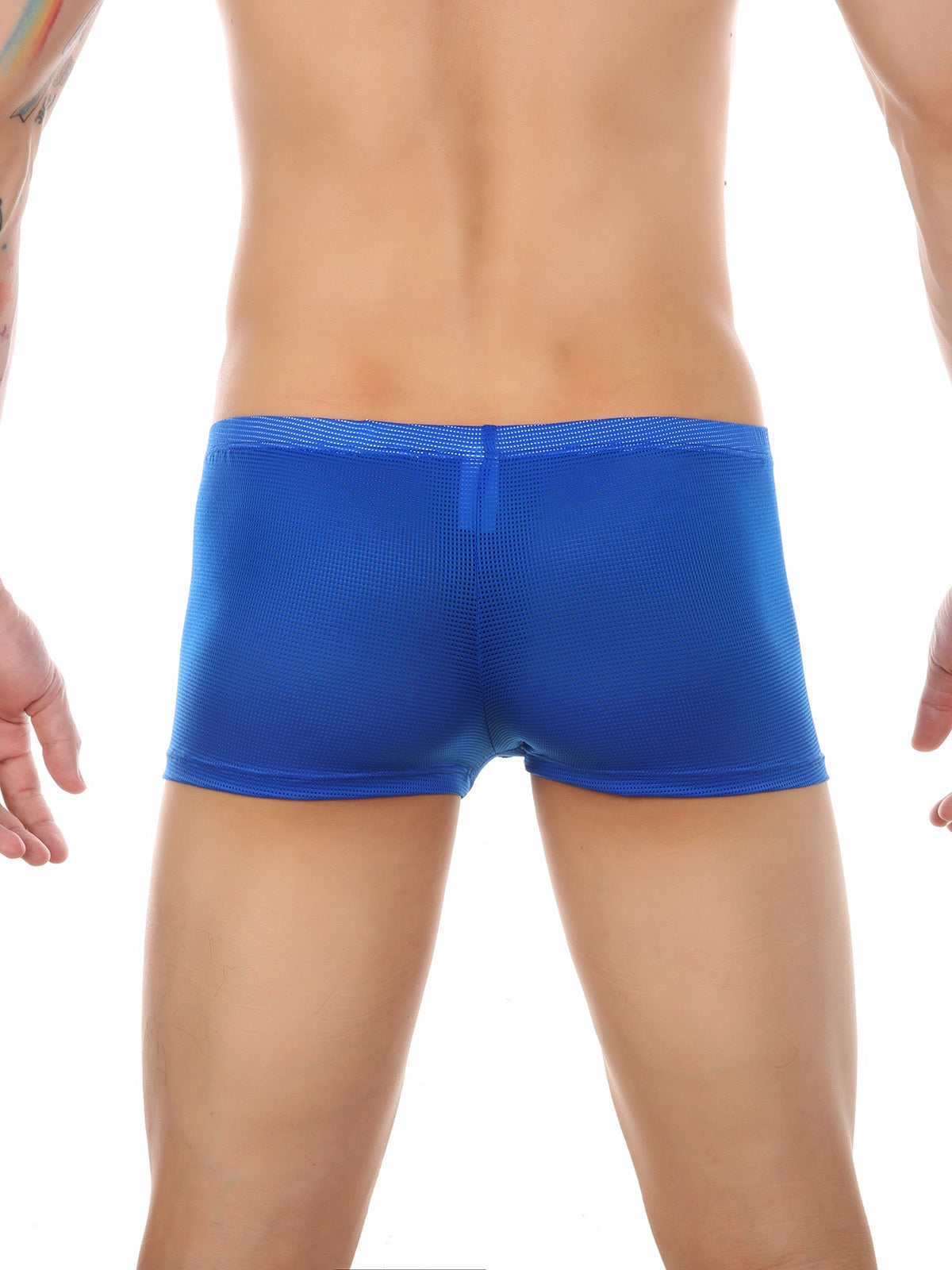 Men's Big Pouch U-convex Trunks with Fly