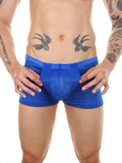 Men's Big Pouch U-convex Trunks with Fly