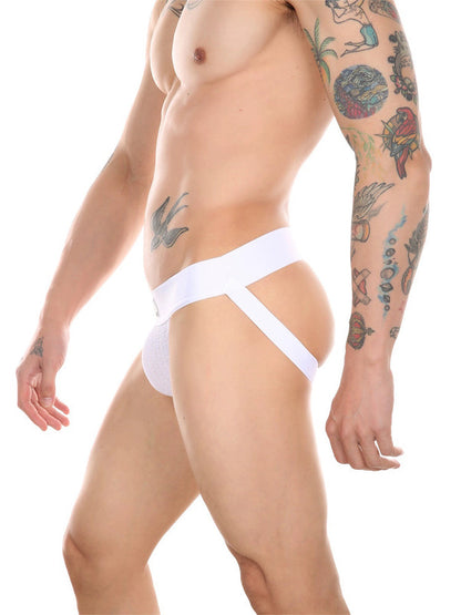 Men's Sexy Jockstrap with Support Pouch