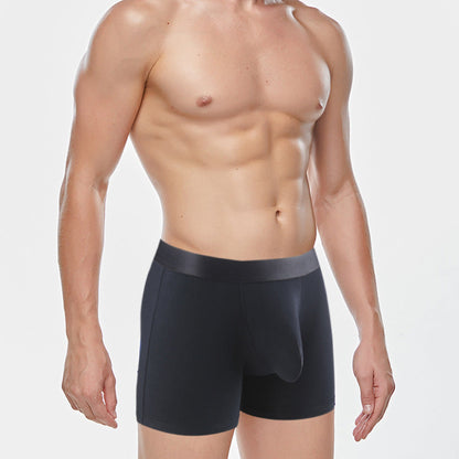 Men's Separate Big Pouch Long Boxer Briefs