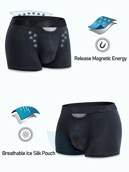 Men's Modal Dual Separate Pouch Trunks