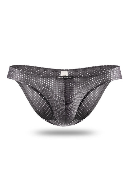 Men's Mesh Ice Silk Breathable Briefs