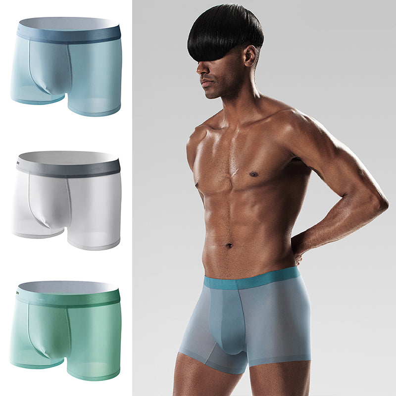 3 Pack Cooling Antibacterial Pouch Underwear