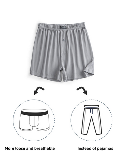 Water Soft Tencel Cotton Comfortable and Breathable Men's Shorts