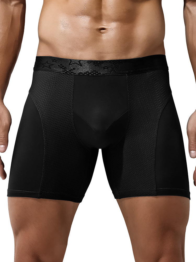 Breathable Antibacterial Mesh Boxers Briefs