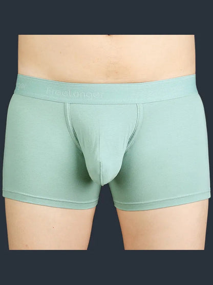 FreeLonger Men's Microfibre Cotton Big Pouch Trunks