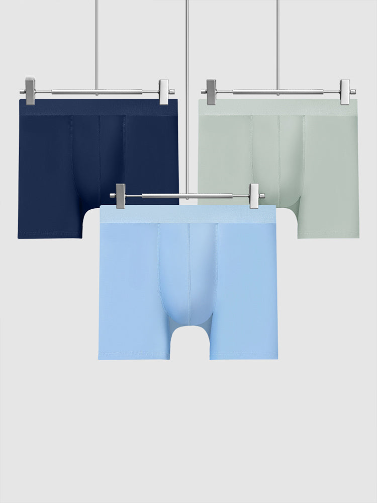 3 Pcs Breathable Sports Boxers Briefs