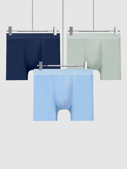 3 Pcs Breathable Sports Boxers Briefs