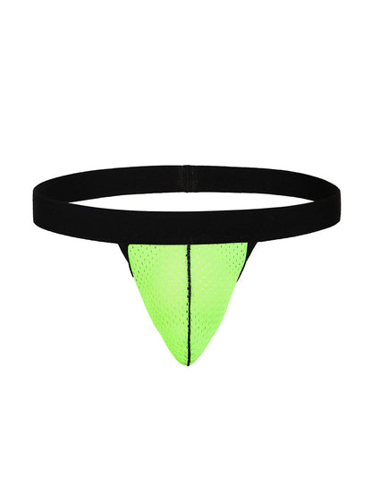 4 Pack Men's Single Pouch Ice Silk Sexy Thong
