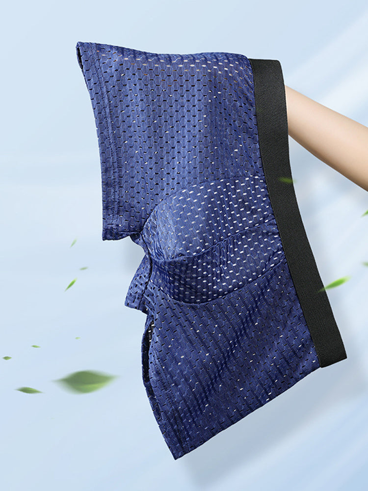 Mesh Ice Silk Cool Fresh Men's Trunks
