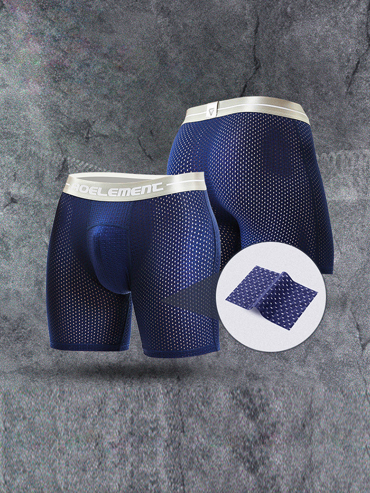 3 Pack Men's Breathable Boxers Briefs