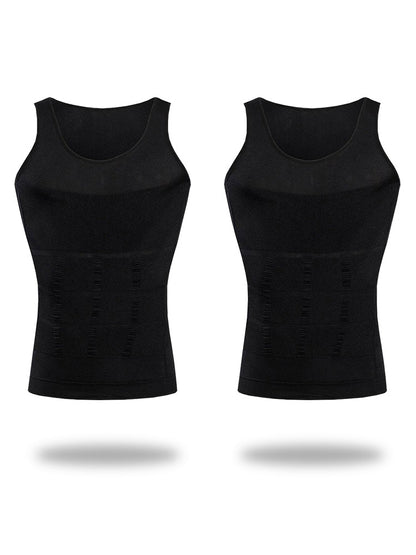 2 Pack Men Body Slimming Tummy Shaper