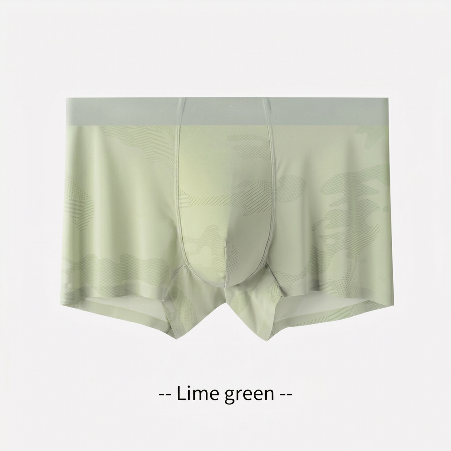 Cooling Ice-Silk Boxer Briefs - Subtle Camo Seamless Trunks