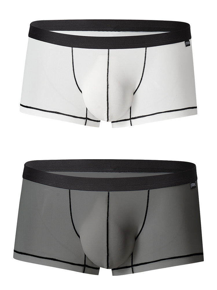 Men's U Convex Cool High Elastic Fabric Trunks