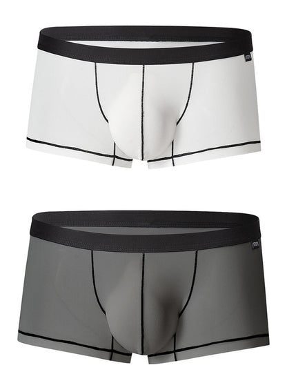 Men's U Convex Cool High Elastic Fabric Trunks