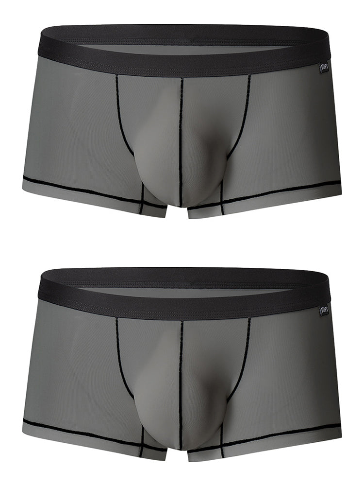 Men's U Convex Cool High Elastic Fabric Trunks