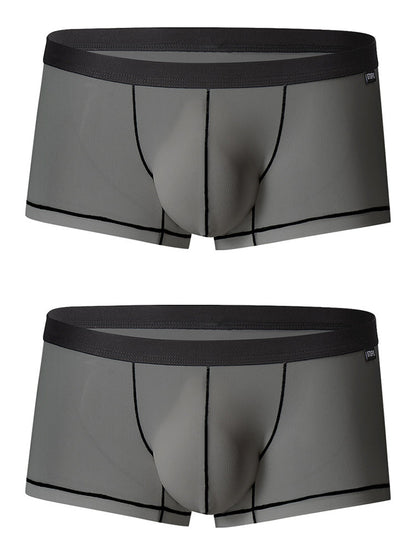 Men's U Convex Cool High Elastic Fabric Trunks