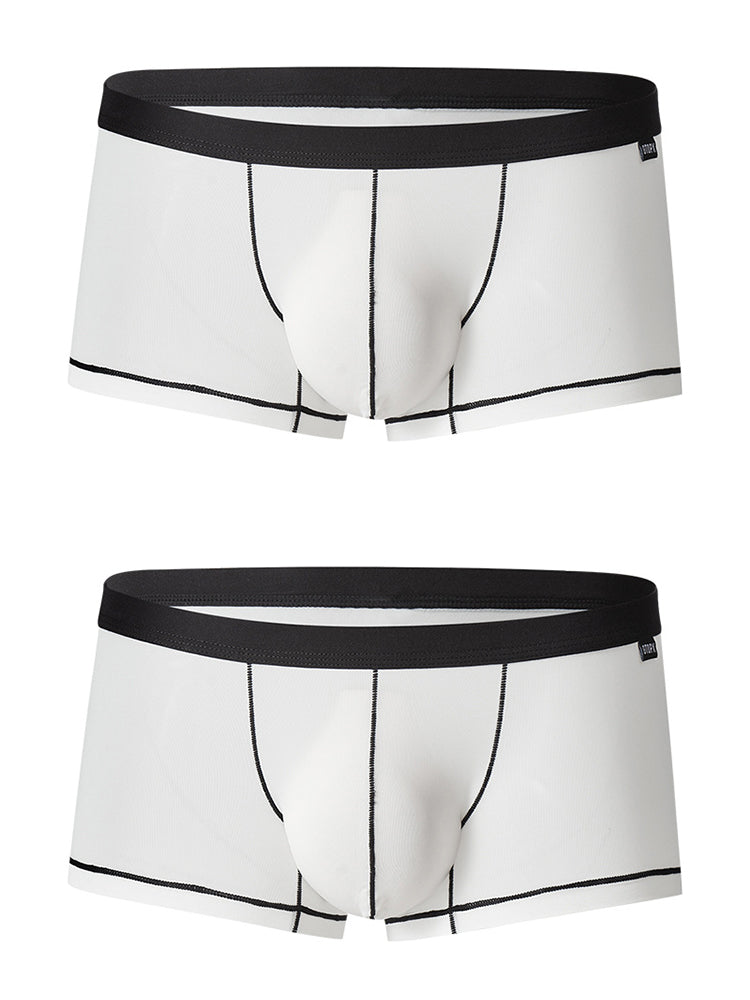 Men's U Convex Cool High Elastic Fabric Trunks