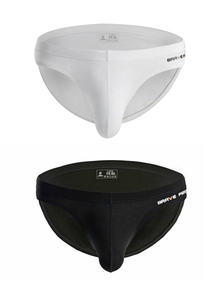 Men's Comfortable Cotton Large Pouch Sports Bikini