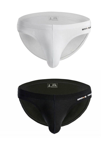 Men's Comfortable Cotton Large Pouch Sports Bikini