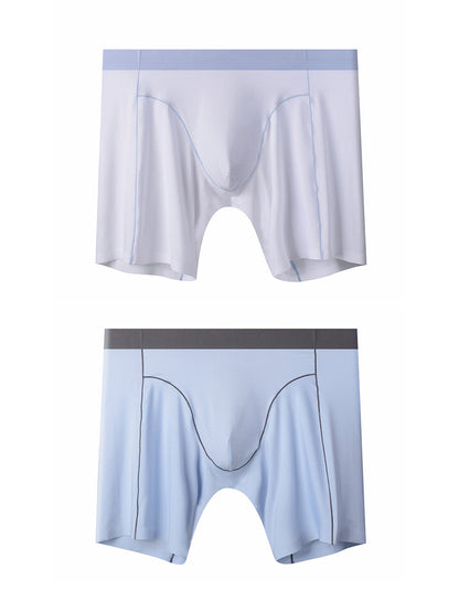 2 Pack Men's Sport Chafe Proof Boxer Briefs