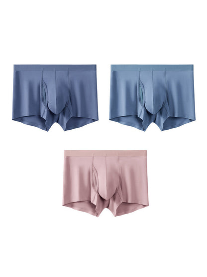 3 Pack Separation Design Support Pouch Boxer Briefs