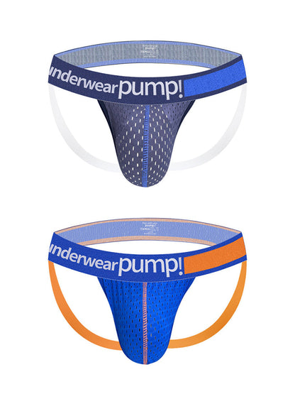 2 Pack Men's Sexy Hip-High Thongs