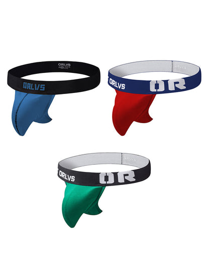 3 Pack Men's Sexy Low-Rise String Thong
