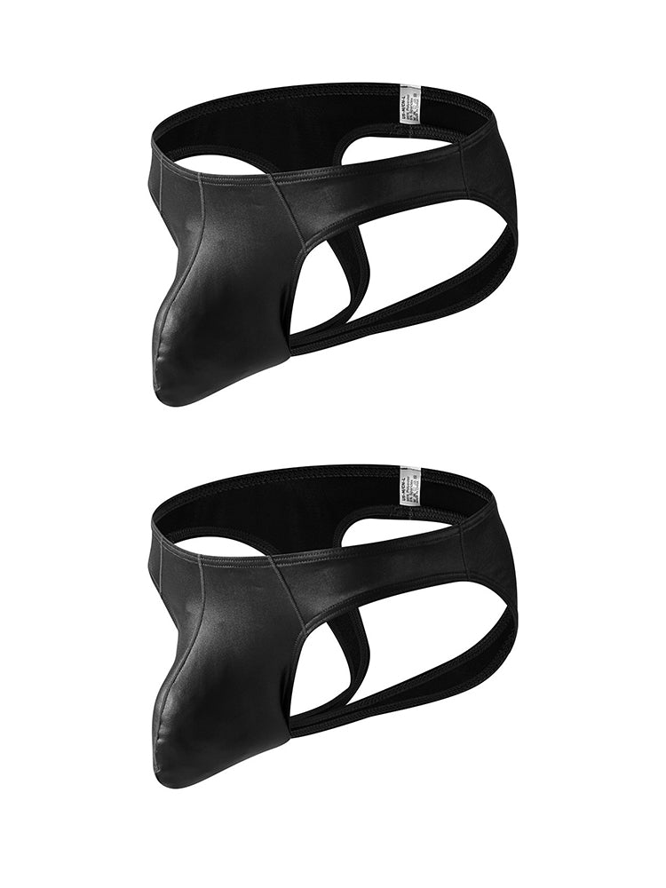 2 Pack Men's Tease Sexy Big Pouch Jockstrap