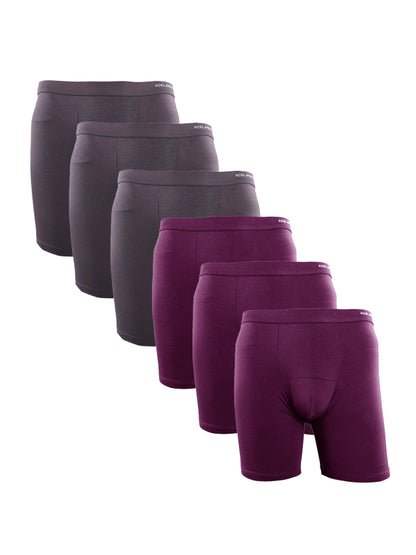6 Pack Men's Performance Anti-Chafe Midway Briefs
