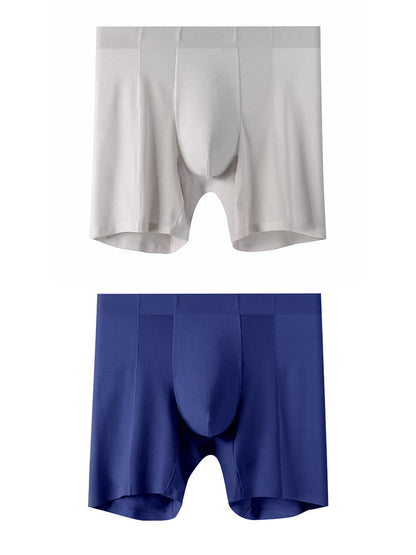 2 Pack Men's Long Athletic Boxer Briefs
