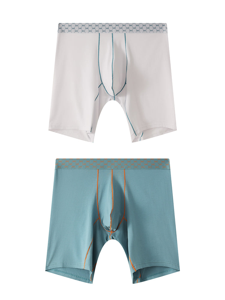 2 Pack Men's Cotton Casual Sporty Mid-Rise Sexy Pouch Midway Briefs