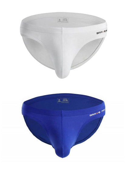 Men's Comfortable Cotton Large Pouch Sports Bikini
