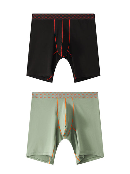 2 Pack Men's Cotton Casual Sporty Mid-Rise Sexy Pouch Midway Briefs