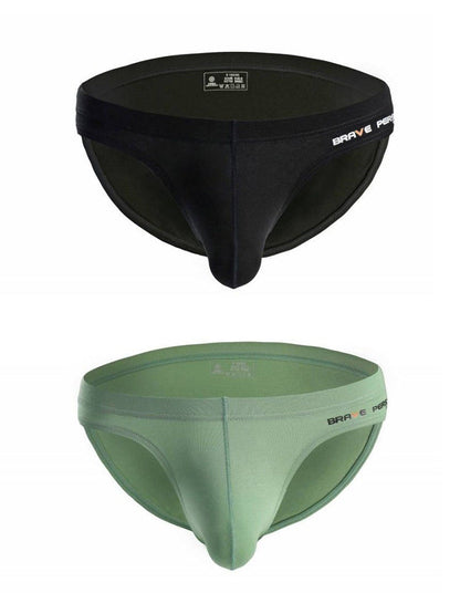 Men's Comfortable Cotton Large Pouch Sports Bikini