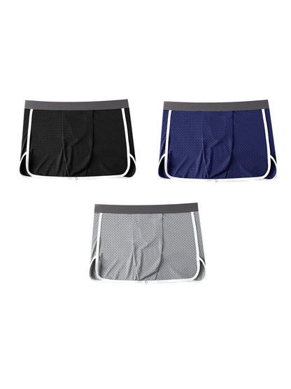 2 Pack Men's  Button Casual U-Shaped Roman Skirt Dual-Purpose Arrow Pants Underwear