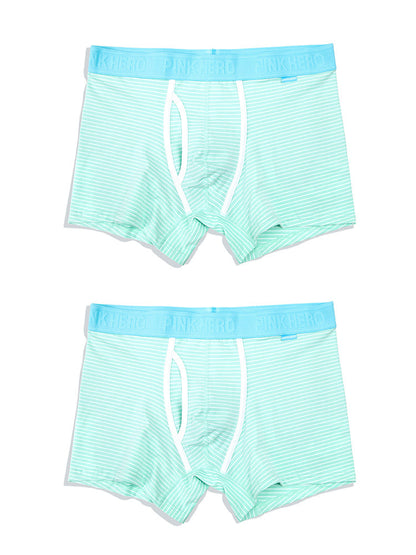 2 Pack European Luxury Brand Personalized Striped Men's Underwear