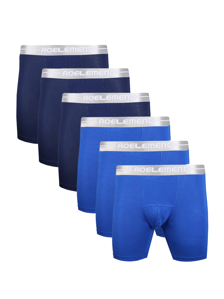 6 Pack Men's Performance Anti-Chafe Midway Briefs