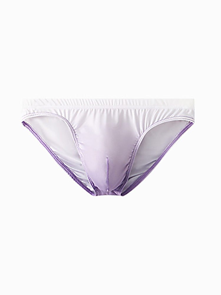 Men's Sensual Silk-Like Loose Gradient Color Bikini