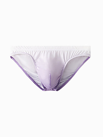 Men's Sensual Silk-Like Loose Gradient Color Bikini