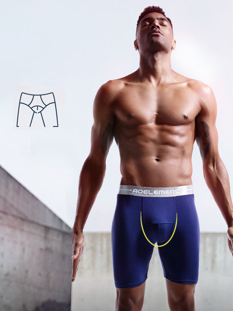 6 Pack Men's Performance Anti-Chafe Midway Briefs