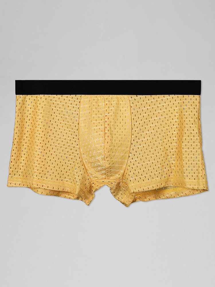 Mesh Ice Silk Cool Fresh Men's Trunks