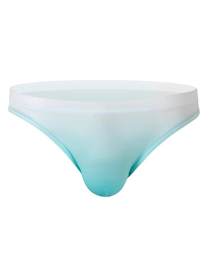 Men's Sensual Silk-Like Loose Gradient Color Bikini