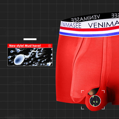 Modal Underwear Separate Pouch Boxer Briefs