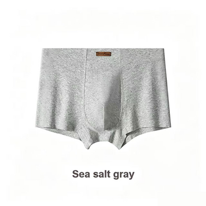 Men's Premium Pure Cotton Boxer Briefs - 10A Antibacterial Underwear